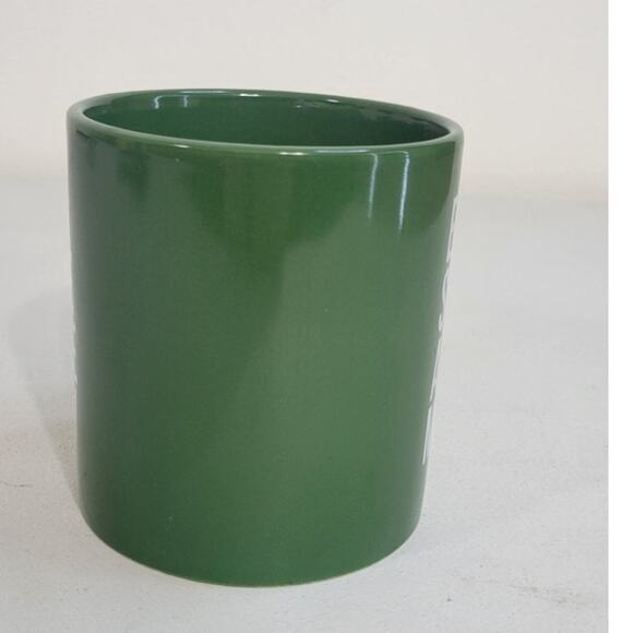 "Eat Smoke And Be Merry" Green Marijuana Coffee Mug HAAPY DAYS Coffee Mug NWOT - Picture 4 of 4